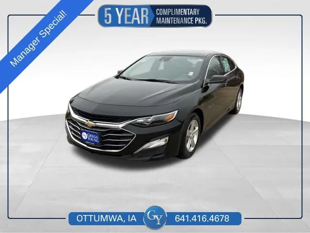 Black 2024 Chevrolet Malibu LS for sale in Ottumwa, IA