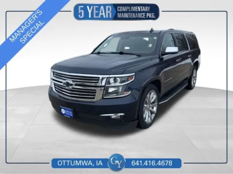 Blue 2017 Chevrolet Suburban Premier for sale in Ottumwa, IA