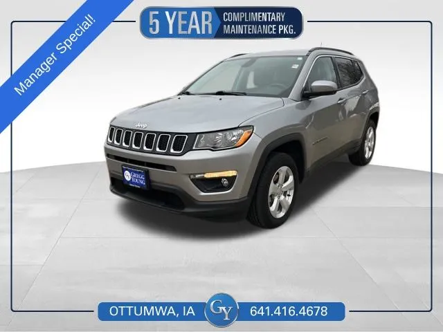 Silver 2020 Jeep Compass Latitude for sale in Ottumwa, IA