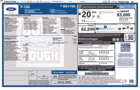 Photos of 2023 Ford F-150 Lariat for sale in Ottumwa, IA at Gregg Young Toyota of Ottumwa