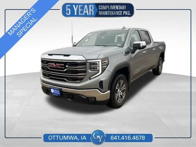Gray 2025 GMC Sierra 1500 SLT for sale in Ottumwa, IA