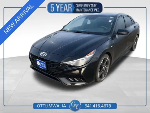 Black 2023 Hyundai Elantra N Line for sale in Ottumwa, IA