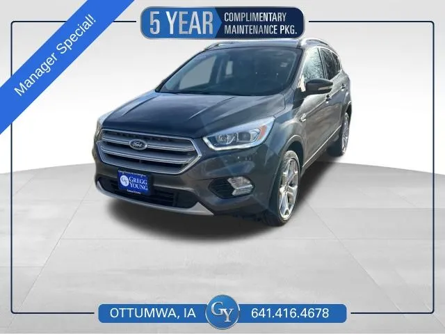 Gray 2018 Ford Escape Titanium for sale in Ottumwa, IA