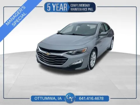 Gray 2024 Chevrolet Malibu LT for sale in Ottumwa, IA