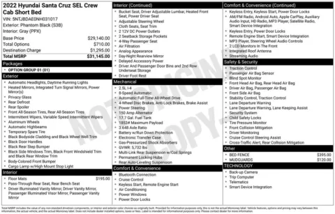 Photos of 2022 Hyundai Santa Cruz SEL for sale in Ottumwa, IA at Gregg Young Toyota of Ottumwa