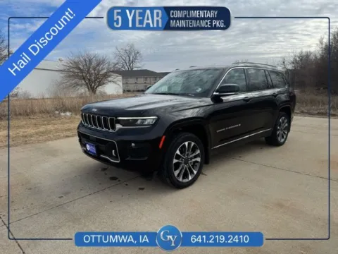 Black 2024 Jeep Grand Cherokee L Overland for sale in Ottumwa, IA