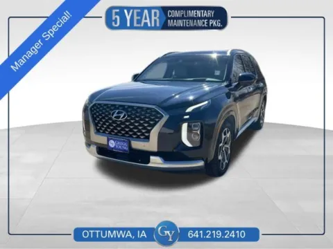 Blue 2021 Hyundai Palisade Calligraphy for sale in Ottumwa, IA