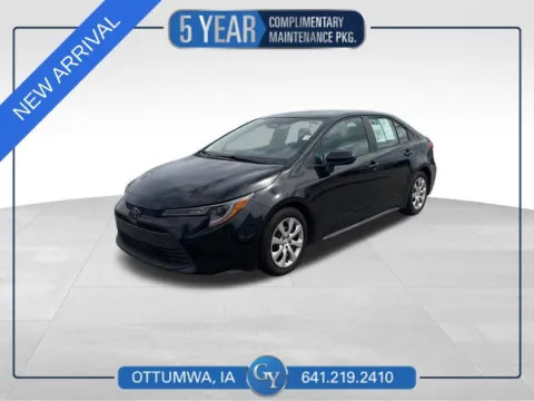 Black 2025 Toyota Corolla LE for sale in Ottumwa, IA
