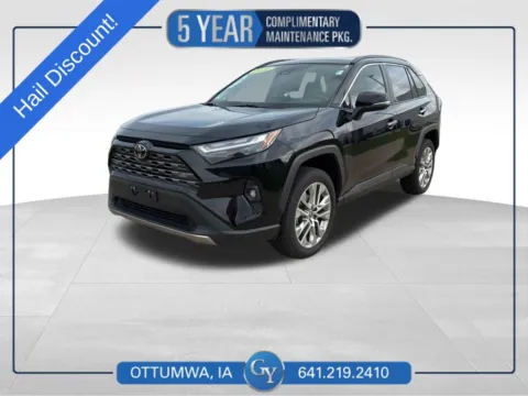 Black 2022 Toyota RAV4 Limited for sale in Ottumwa, IA