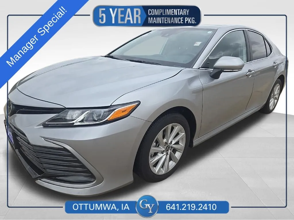 Silver 2024 Toyota Camry LE for sale in Ottumwa, IA