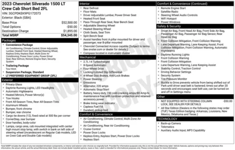 Photos of 2023 Chevrolet Silverado 1500 LT for sale in Ottumwa, IA at Gregg Young Toyota of Ottumwa