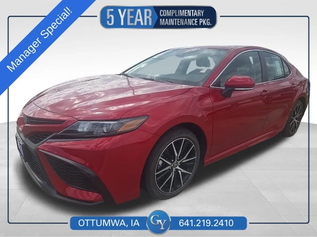 Red 2023 Toyota Camry SE for sale in Ottumwa, IA