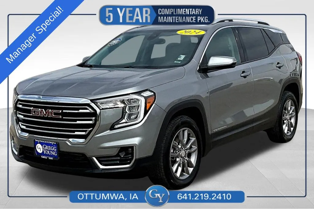 Gray 2024 GMC Terrain SLT for sale in Ottumwa, IA