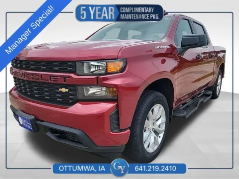Red 2020 Chevrolet Silverado 1500 Custom for sale in Ottumwa, IA