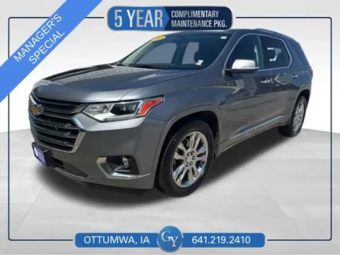 Gray 2021 Chevrolet Traverse High Country for sale in Ottumwa, IA