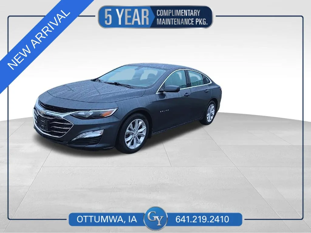 Gray 2019 Chevrolet Malibu LT for sale in Ottumwa, IA