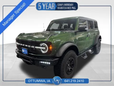 Green 2024 Ford Bronco Wildtrak for sale in Ottumwa, IA