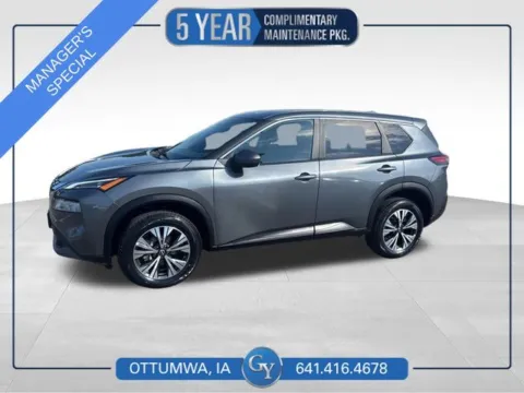Gray 2023 Nissan Rogue SV for sale in Ottumwa, IA