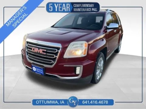 Red 2016 GMC Terrain SLT for sale in Ottumwa, IA