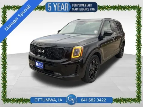 Black 2022 Kia Telluride SX for sale in Ottumwa, IA