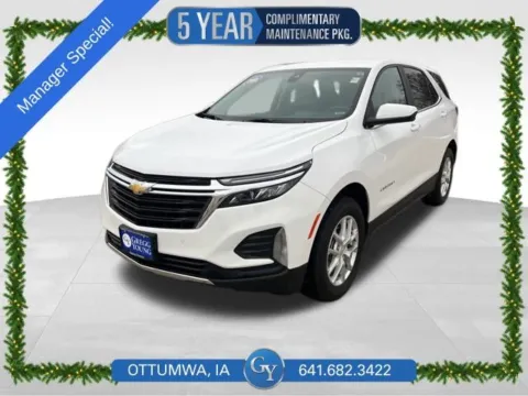 White 2024 Chevrolet Equinox LT for sale in Ottumwa, IA