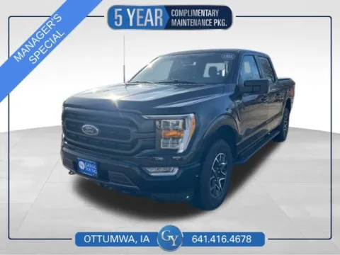 Black 2023 Ford F-150 XLT for sale in Ottumwa, IA
