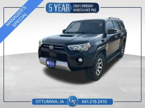 Black 2020 Toyota 4Runner TRD Off-Road Premium for sale in Ottumwa, IA