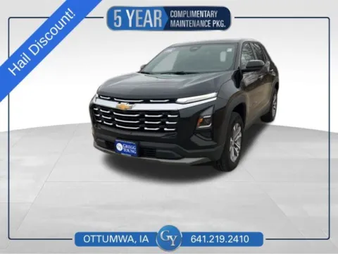 Black 2025 Chevrolet Equinox LT for sale in Ottumwa, IA