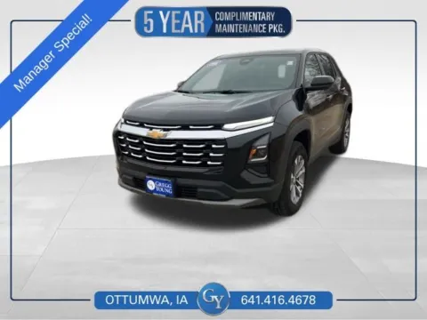 Black 2025 Chevrolet Equinox LT for sale in Ottumwa, IA