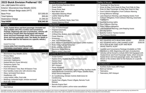 Photos of 2023 Buick Envision Preferred for sale in Ottumwa, IA at Gregg Young Toyota of Ottumwa