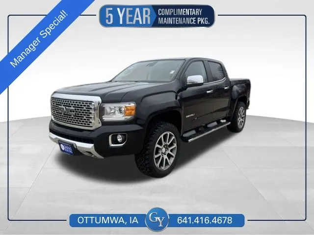 Black 2019 GMC Canyon Denali for sale in Ottumwa, IA