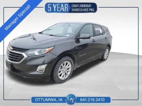 Gray 2021 Chevrolet Equinox LT for sale in Ottumwa, IA