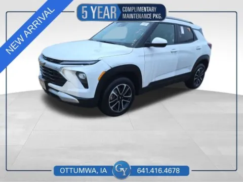 White 2025 Chevrolet TrailBlazer LT for sale in Ottumwa, IA
