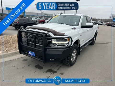 White 2022 Ram 2500 Laramie for sale in Ottumwa, IA