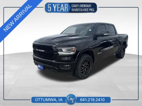 Black 2021 Ram 1500 Laramie for sale in Ottumwa, IA