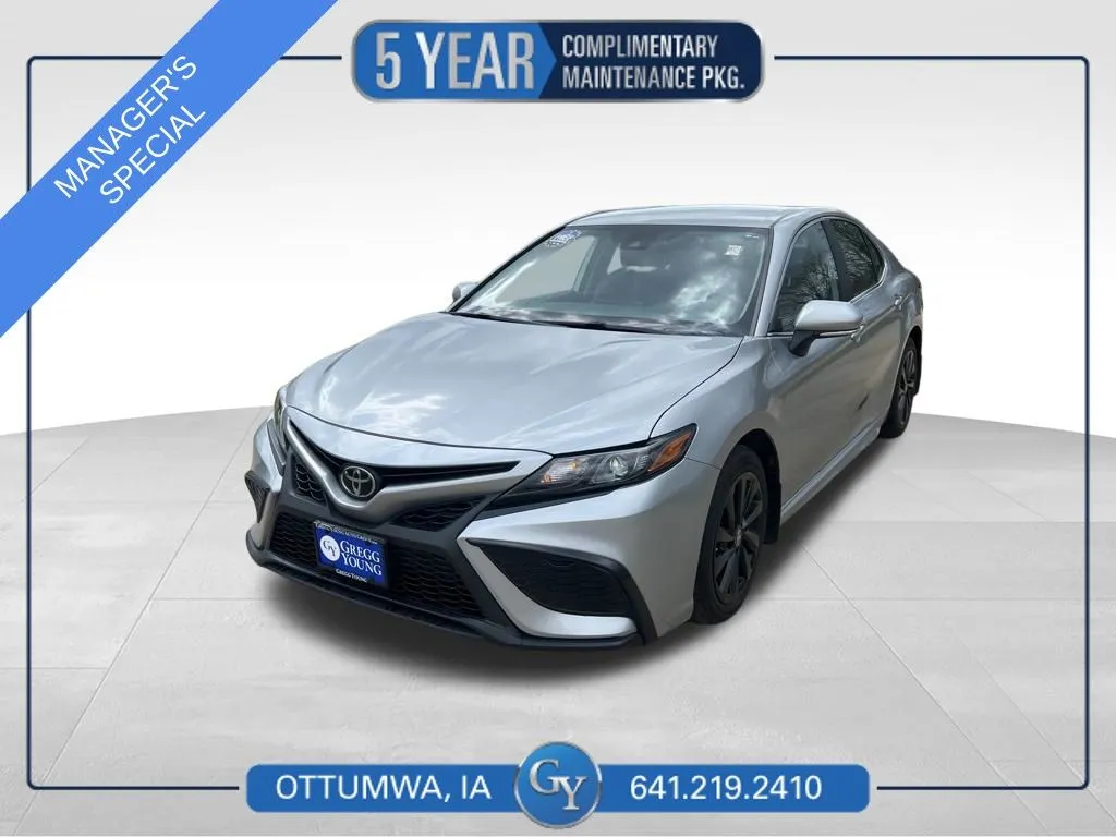 Silver 2024 Toyota Camry SE for sale in Ottumwa, IA