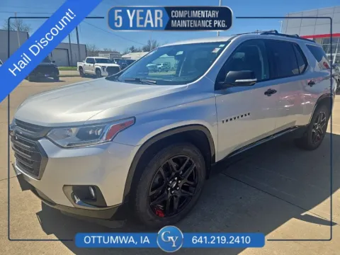 Silver 2019 Chevrolet Traverse Premier for sale in Ottumwa, IA