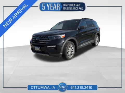 Black 2020 Ford Explorer XLT for sale in Ottumwa, IA
