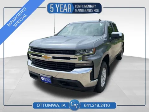 Gray 2020 Chevrolet Silverado 1500 LT for sale in Ottumwa, IA