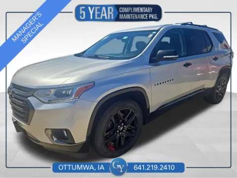 Silver 2019 Chevrolet Traverse Premier for sale in Ottumwa, IA