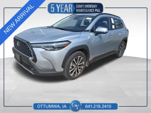 Silver 2023 Toyota Corolla Cross XLE for sale in Ottumwa, IA