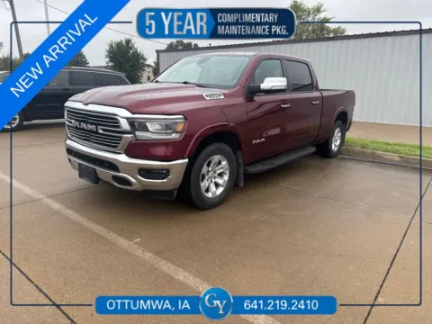 Red 2019 Ram 1500 Laramie for sale in Ottumwa, IA