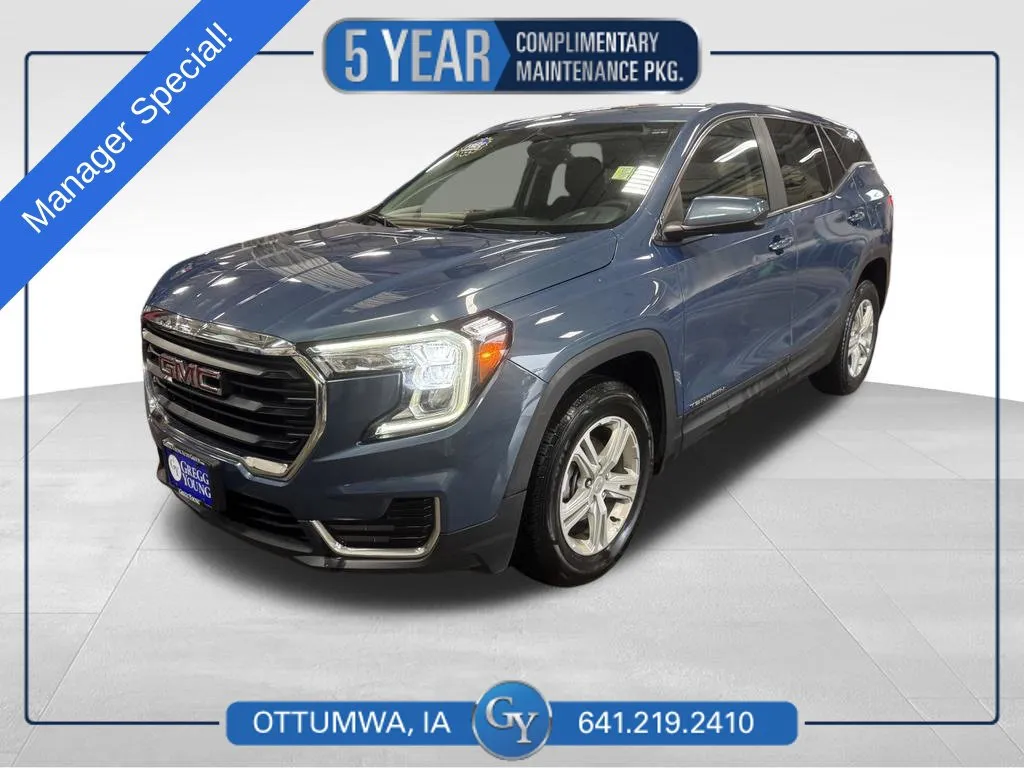 Blue 2024 GMC Terrain SLE for sale in Ottumwa, IA