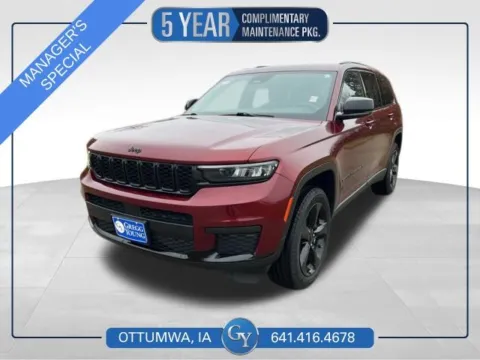 Red 2023 Jeep Grand Cherokee L Altitude for sale in Ottumwa, IA