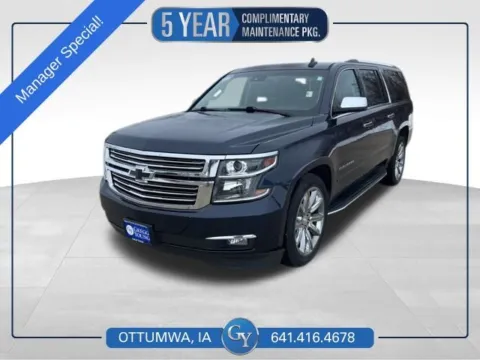 Blue 2017 Chevrolet Suburban Premier for sale in Ottumwa, IA