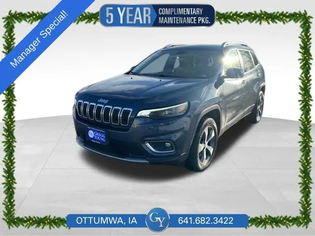 Blue 2019 Jeep Cherokee Limited for sale in Ottumwa, IA