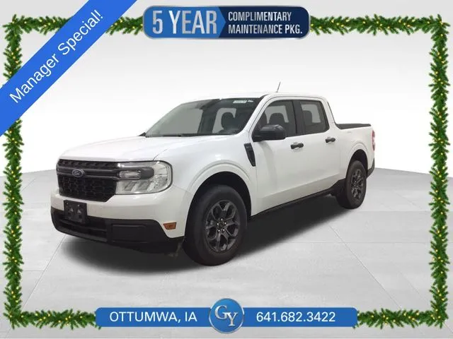 White 2024 Ford Maverick XLT for sale in Ottumwa, IA
