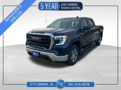 Blue 2021 GMC Sierra 1500 for sale in Ottumwa, IA