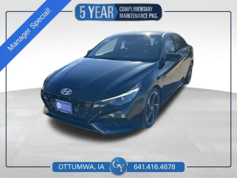 Black 2023 Hyundai Elantra N Line for sale in Ottumwa, IA