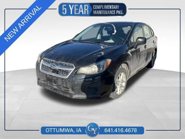 Black 2013 Subaru Impreza 2.0i Premium for sale in Ottumwa, IA